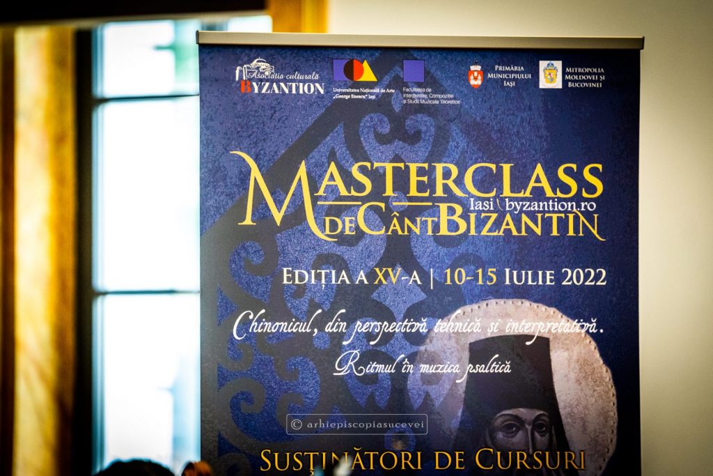 ASR00536 Byzantion A început cea de-a XV-a ediție aniversară a Masterclass-ului Internațional de Cânt Bizantin de la Iași